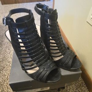 Black Strappy Women's Sandals From Vince Camuto